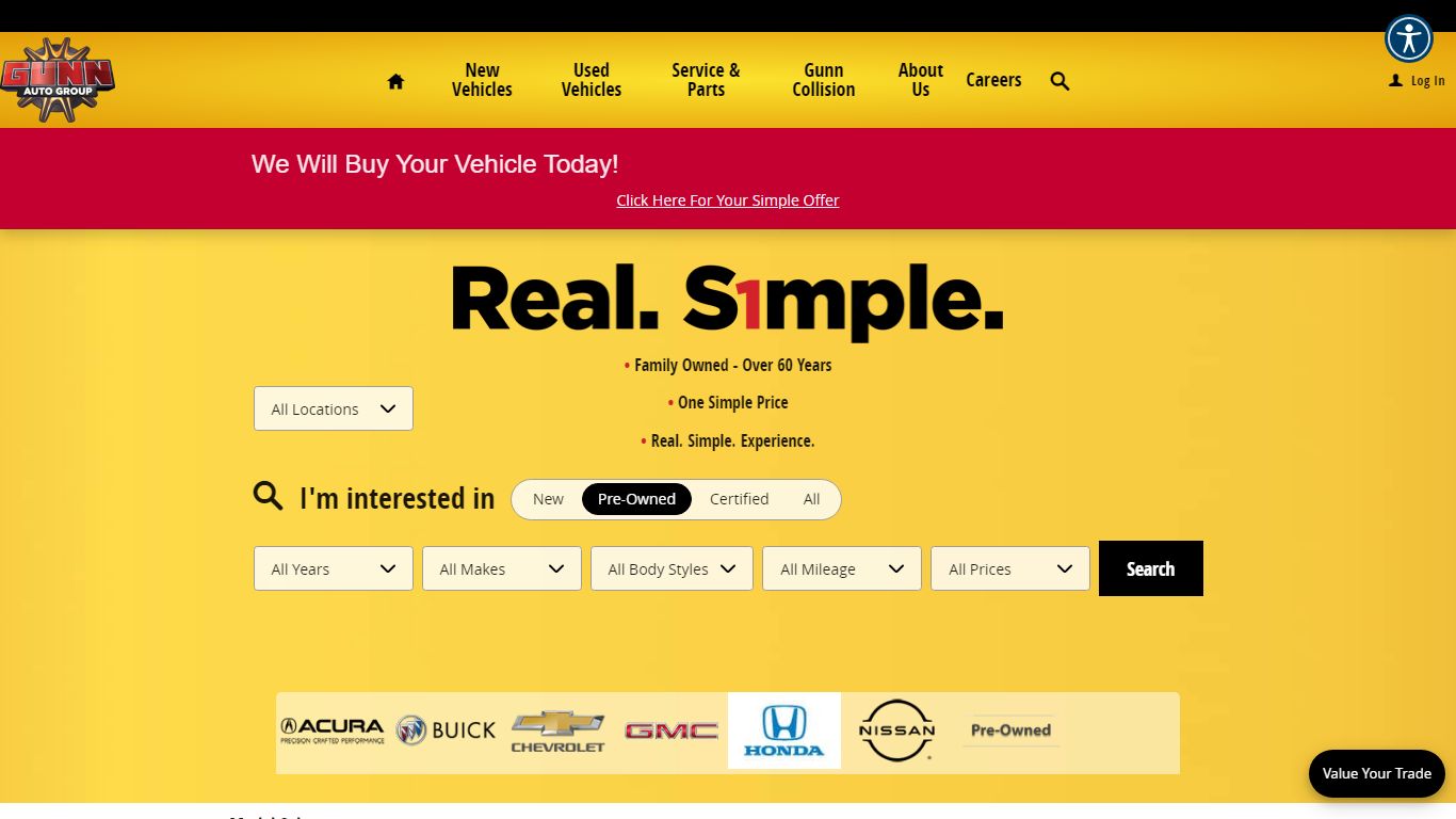 Gunn Automotive Group | San Antonio Acura, Buick, Chevrolet, GMC, Honda ...